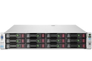 Eladó használt szerver - HP PROLIANT DL380E GEN8 2X XEON 8CORE E5-2450L 1.8 GHZ 96GB DDR3 RAM 14X LFF HDD BAY P420 1GB FBWC RAID 2X 750W PSU 